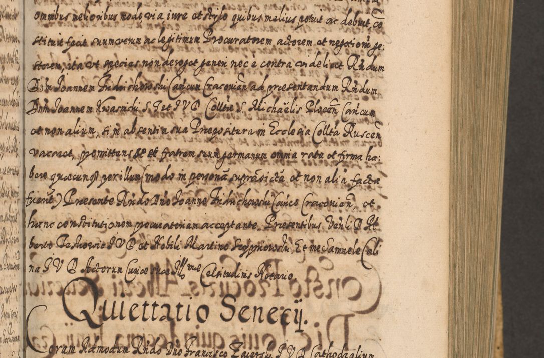 Zdjęcie nr 156 dla obiektu archiwalnego: Acta actorum, causarum spiritualium, civilium, criminalium, obligationum, cessionum, decimarum, testamentorum R. D. Martini Szyszkowski, episcopi Cracoviensis, ducis Severiensis in annis 1617 - 1619. Tomus primus.