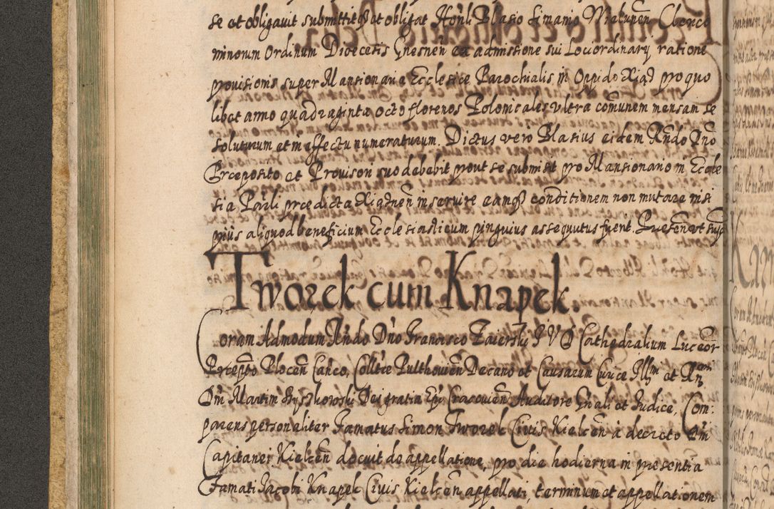 Zdjęcie nr 151 dla obiektu archiwalnego: Acta actorum, causarum spiritualium, civilium, criminalium, obligationum, cessionum, decimarum, testamentorum R. D. Martini Szyszkowski, episcopi Cracoviensis, ducis Severiensis in annis 1617 - 1619. Tomus primus.