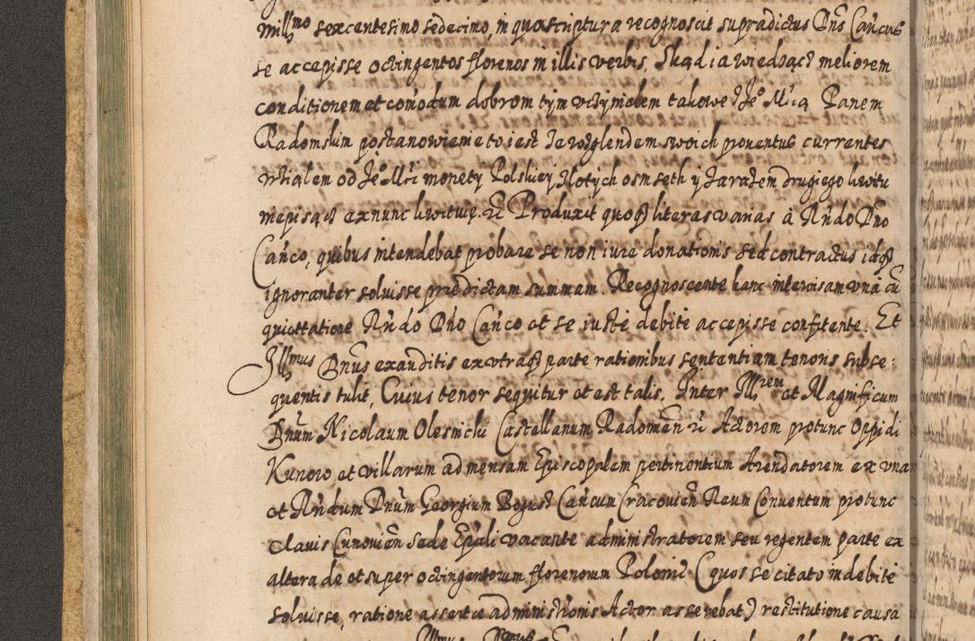 Zdjęcie nr 147 dla obiektu archiwalnego: Acta actorum, causarum spiritualium, civilium, criminalium, obligationum, cessionum, decimarum, testamentorum R. D. Martini Szyszkowski, episcopi Cracoviensis, ducis Severiensis in annis 1617 - 1619. Tomus primus.