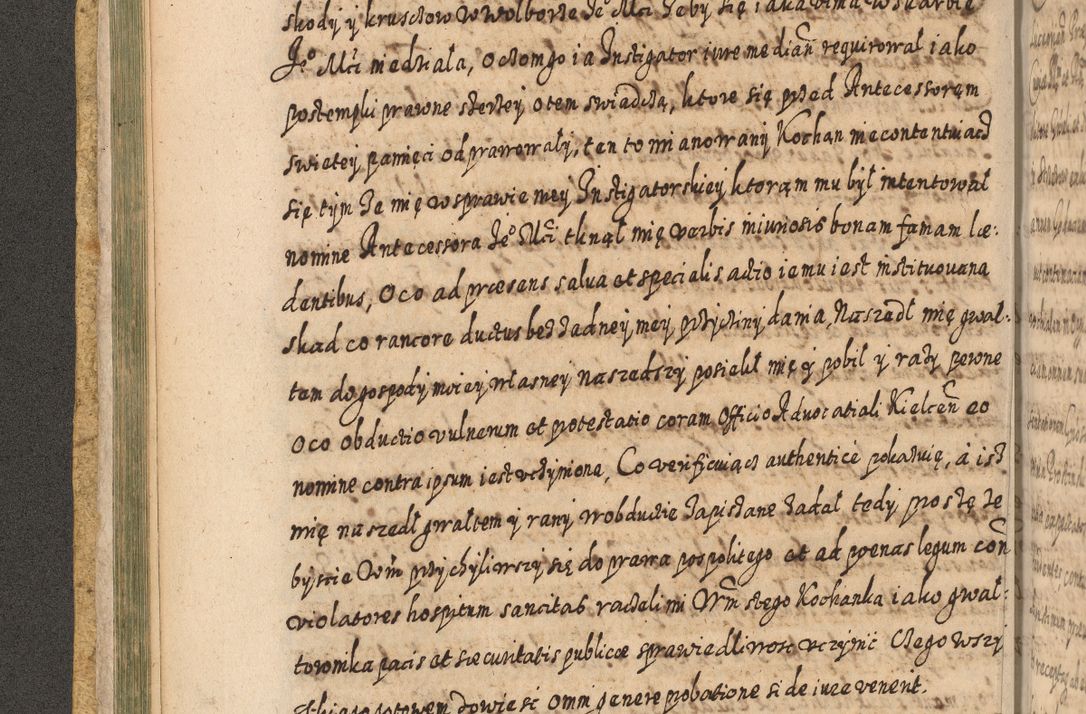 Zdjęcie nr 141 dla obiektu archiwalnego: Acta actorum, causarum spiritualium, civilium, criminalium, obligationum, cessionum, decimarum, testamentorum R. D. Martini Szyszkowski, episcopi Cracoviensis, ducis Severiensis in annis 1617 - 1619. Tomus primus.