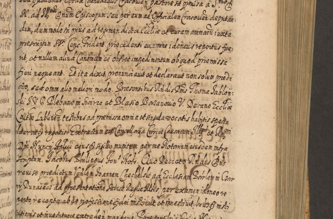 Zdjęcie nr 144 dla obiektu archiwalnego: Acta actorum, causarum spiritualium, civilium, criminalium, obligationum, cessionum, decimarum, testamentorum R. D. Martini Szyszkowski, episcopi Cracoviensis, ducis Severiensis in annis 1617 - 1619. Tomus primus.