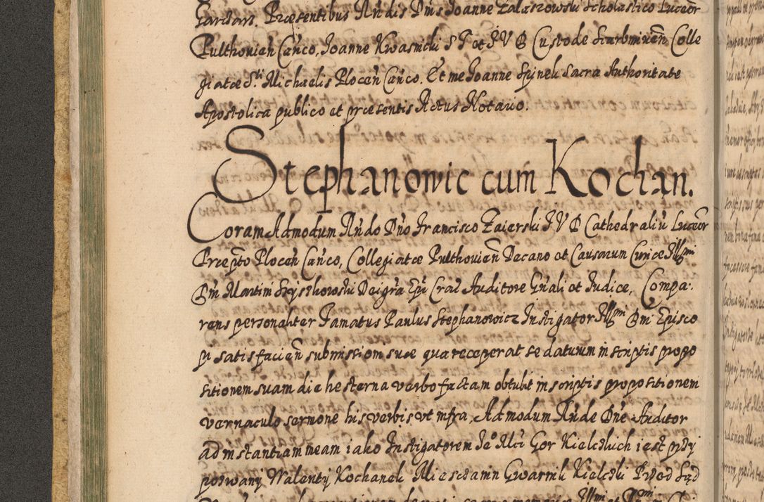 Zdjęcie nr 139 dla obiektu archiwalnego: Acta actorum, causarum spiritualium, civilium, criminalium, obligationum, cessionum, decimarum, testamentorum R. D. Martini Szyszkowski, episcopi Cracoviensis, ducis Severiensis in annis 1617 - 1619. Tomus primus.