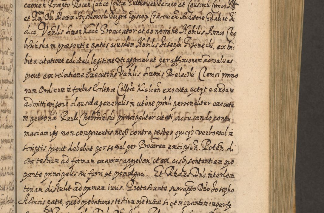 Zdjęcie nr 126 dla obiektu archiwalnego: Acta actorum, causarum spiritualium, civilium, criminalium, obligationum, cessionum, decimarum, testamentorum R. D. Martini Szyszkowski, episcopi Cracoviensis, ducis Severiensis in annis 1617 - 1619. Tomus primus.