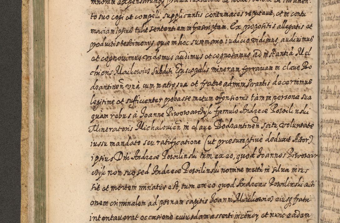 Zdjęcie nr 133 dla obiektu archiwalnego: Acta actorum, causarum spiritualium, civilium, criminalium, obligationum, cessionum, decimarum, testamentorum R. D. Martini Szyszkowski, episcopi Cracoviensis, ducis Severiensis in annis 1617 - 1619. Tomus primus.
