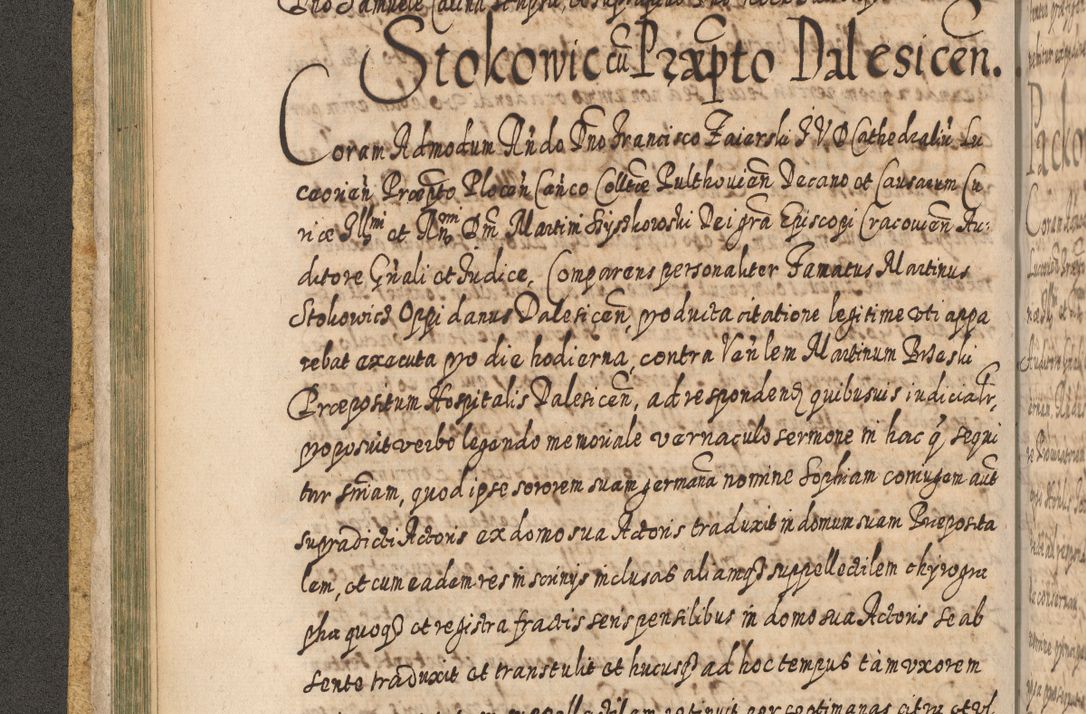 Zdjęcie nr 121 dla obiektu archiwalnego: Acta actorum, causarum spiritualium, civilium, criminalium, obligationum, cessionum, decimarum, testamentorum R. D. Martini Szyszkowski, episcopi Cracoviensis, ducis Severiensis in annis 1617 - 1619. Tomus primus.