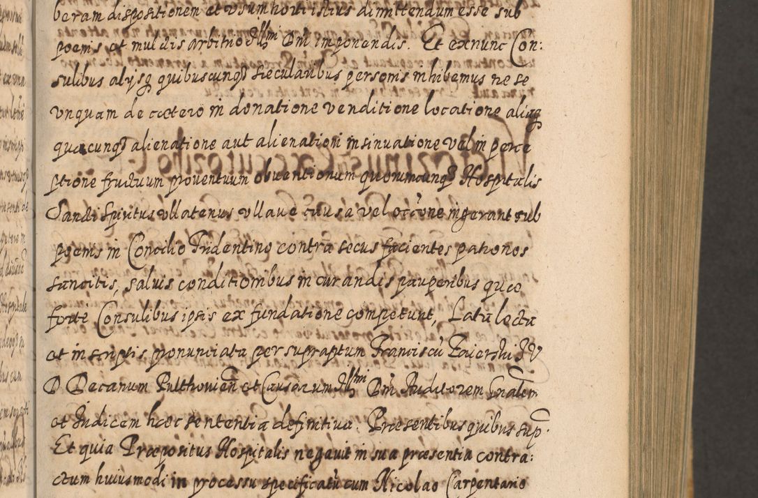 Zdjęcie nr 104 dla obiektu archiwalnego: Acta actorum, causarum spiritualium, civilium, criminalium, obligationum, cessionum, decimarum, testamentorum R. D. Martini Szyszkowski, episcopi Cracoviensis, ducis Severiensis in annis 1617 - 1619. Tomus primus.
