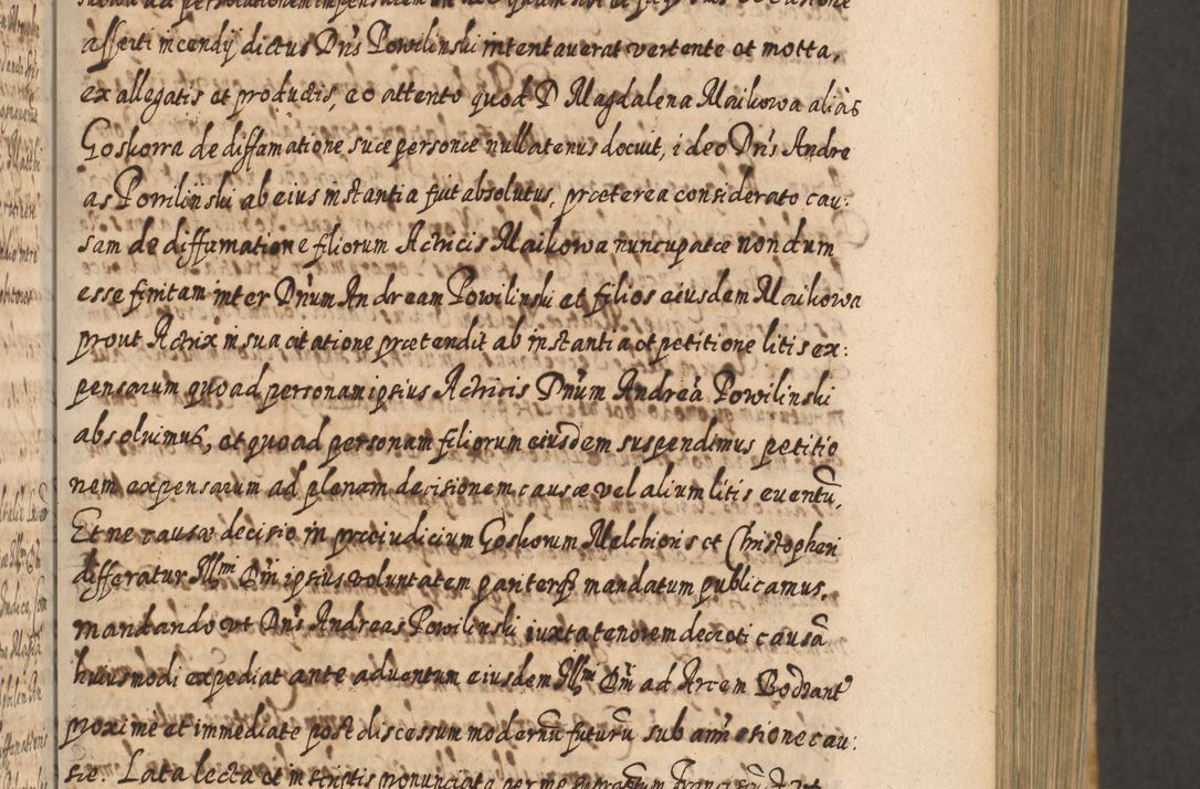 Zdjęcie nr 108 dla obiektu archiwalnego: Acta actorum, causarum spiritualium, civilium, criminalium, obligationum, cessionum, decimarum, testamentorum R. D. Martini Szyszkowski, episcopi Cracoviensis, ducis Severiensis in annis 1617 - 1619. Tomus primus.