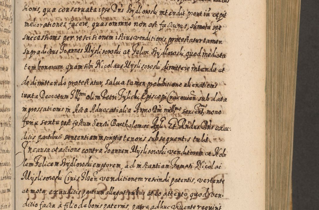 Zdjęcie nr 98 dla obiektu archiwalnego: Acta actorum, causarum spiritualium, civilium, criminalium, obligationum, cessionum, decimarum, testamentorum R. D. Martini Szyszkowski, episcopi Cracoviensis, ducis Severiensis in annis 1617 - 1619. Tomus primus.