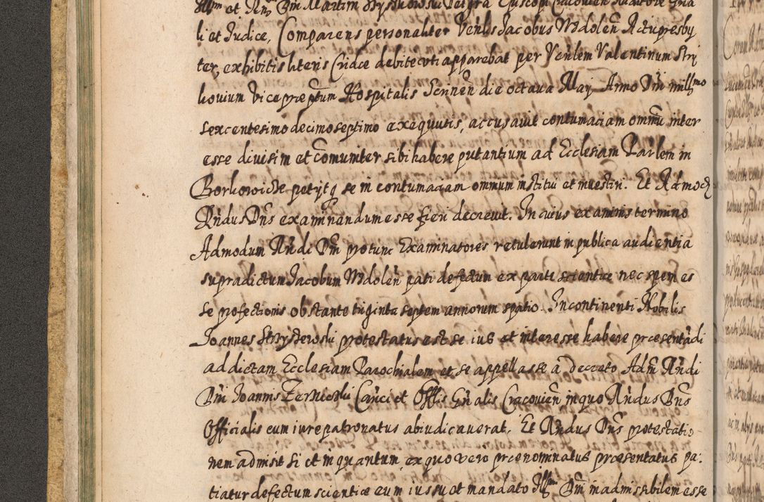 Zdjęcie nr 83 dla obiektu archiwalnego: Acta actorum, causarum spiritualium, civilium, criminalium, obligationum, cessionum, decimarum, testamentorum R. D. Martini Szyszkowski, episcopi Cracoviensis, ducis Severiensis in annis 1617 - 1619. Tomus primus.