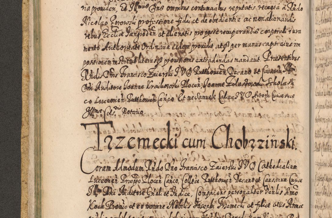 Zdjęcie nr 79 dla obiektu archiwalnego: Acta actorum, causarum spiritualium, civilium, criminalium, obligationum, cessionum, decimarum, testamentorum R. D. Martini Szyszkowski, episcopi Cracoviensis, ducis Severiensis in annis 1617 - 1619. Tomus primus.