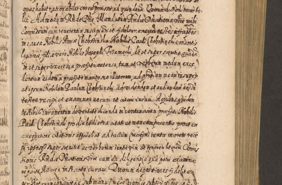 Zdjęcie nr 80 dla obiektu archiwalnego: Acta actorum, causarum spiritualium, civilium, criminalium, obligationum, cessionum, decimarum, testamentorum R. D. Martini Szyszkowski, episcopi Cracoviensis, ducis Severiensis in annis 1617 - 1619. Tomus primus.