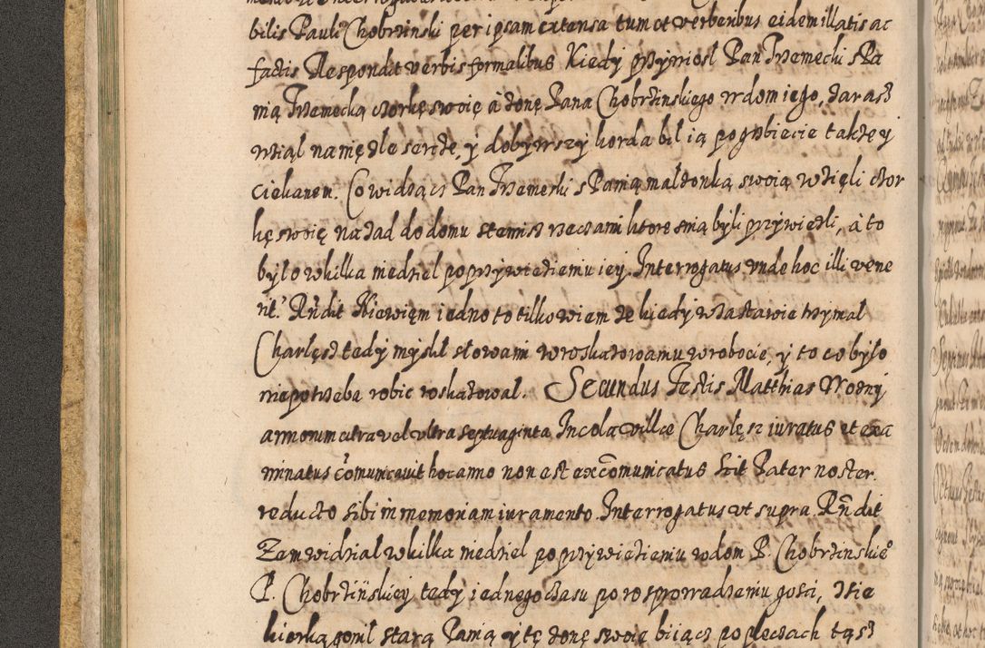 Zdjęcie nr 81 dla obiektu archiwalnego: Acta actorum, causarum spiritualium, civilium, criminalium, obligationum, cessionum, decimarum, testamentorum R. D. Martini Szyszkowski, episcopi Cracoviensis, ducis Severiensis in annis 1617 - 1619. Tomus primus.