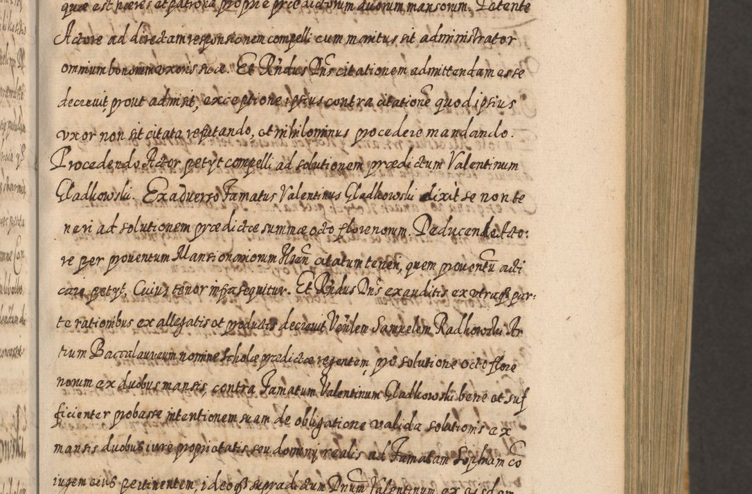 Zdjęcie nr 72 dla obiektu archiwalnego: Acta actorum, causarum spiritualium, civilium, criminalium, obligationum, cessionum, decimarum, testamentorum R. D. Martini Szyszkowski, episcopi Cracoviensis, ducis Severiensis in annis 1617 - 1619. Tomus primus.