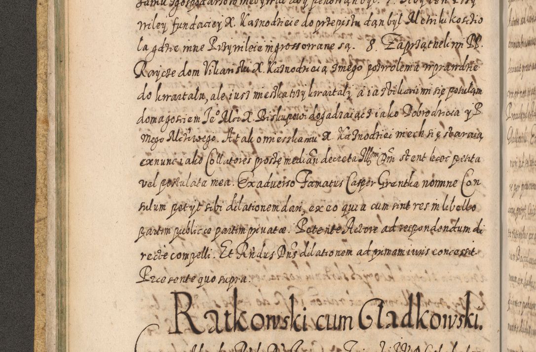 Zdjęcie nr 71 dla obiektu archiwalnego: Acta actorum, causarum spiritualium, civilium, criminalium, obligationum, cessionum, decimarum, testamentorum R. D. Martini Szyszkowski, episcopi Cracoviensis, ducis Severiensis in annis 1617 - 1619. Tomus primus.