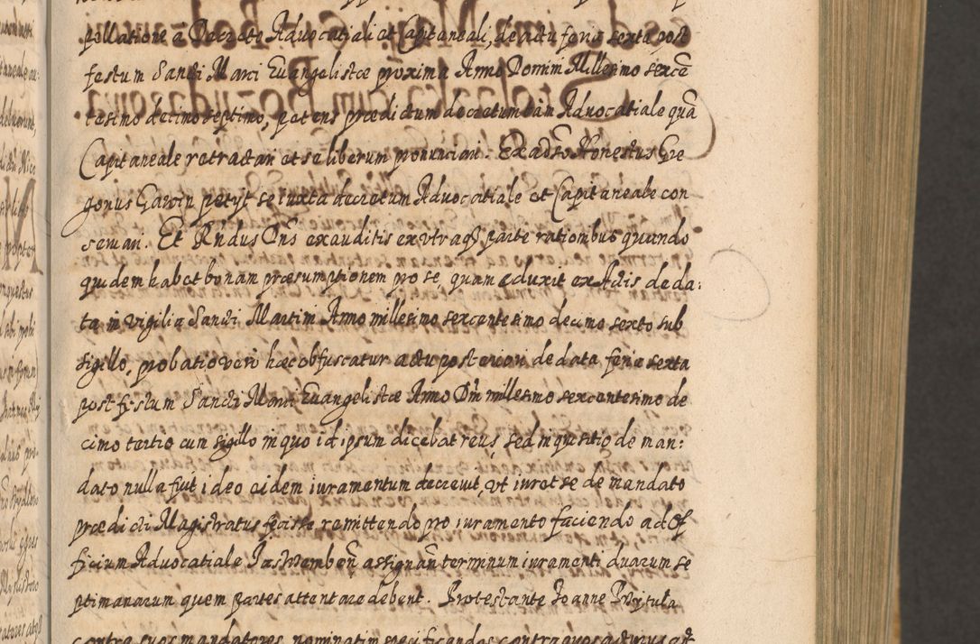 Zdjęcie nr 60 dla obiektu archiwalnego: Acta actorum, causarum spiritualium, civilium, criminalium, obligationum, cessionum, decimarum, testamentorum R. D. Martini Szyszkowski, episcopi Cracoviensis, ducis Severiensis in annis 1617 - 1619. Tomus primus.