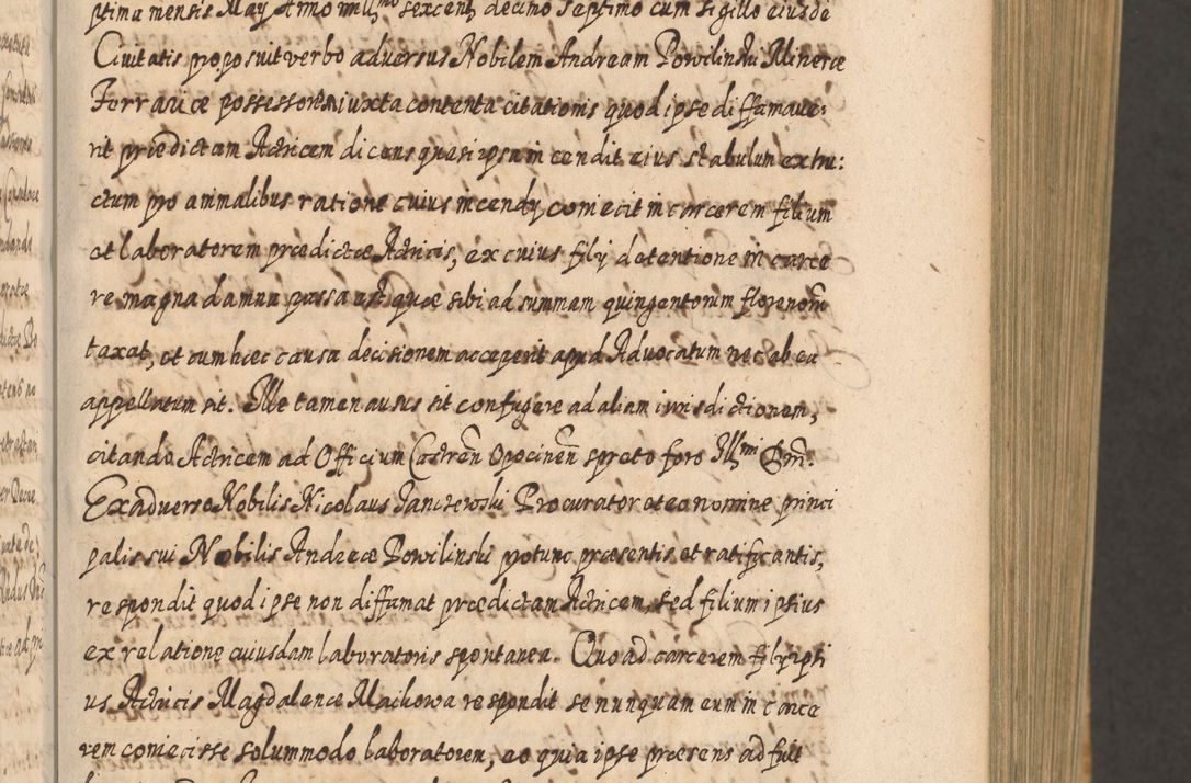Zdjęcie nr 56 dla obiektu archiwalnego: Acta actorum, causarum spiritualium, civilium, criminalium, obligationum, cessionum, decimarum, testamentorum R. D. Martini Szyszkowski, episcopi Cracoviensis, ducis Severiensis in annis 1617 - 1619. Tomus primus.