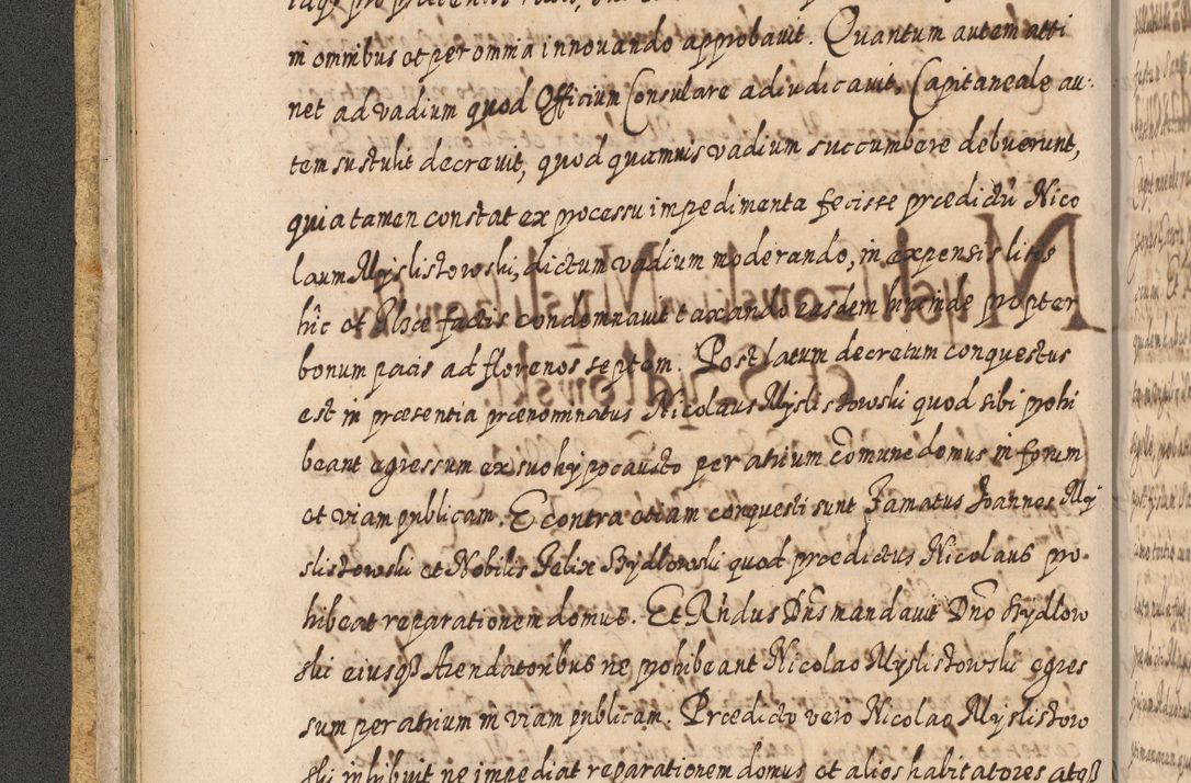 Zdjęcie nr 59 dla obiektu archiwalnego: Acta actorum, causarum spiritualium, civilium, criminalium, obligationum, cessionum, decimarum, testamentorum R. D. Martini Szyszkowski, episcopi Cracoviensis, ducis Severiensis in annis 1617 - 1619. Tomus primus.