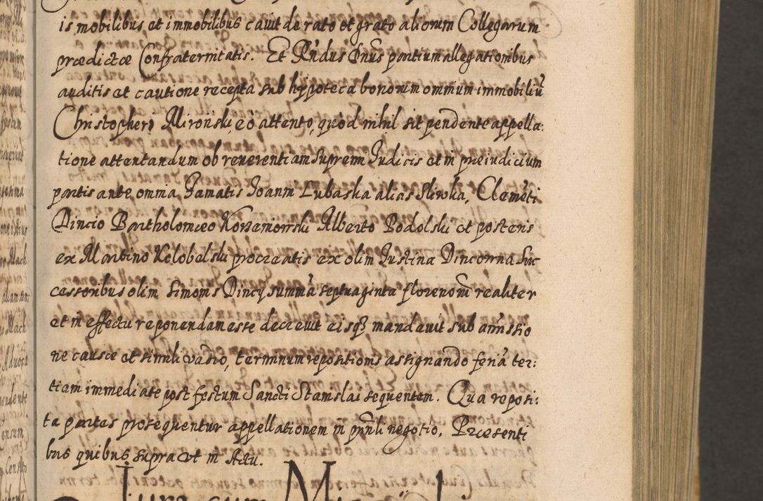 Zdjęcie nr 46 dla obiektu archiwalnego: Acta actorum, causarum spiritualium, civilium, criminalium, obligationum, cessionum, decimarum, testamentorum R. D. Martini Szyszkowski, episcopi Cracoviensis, ducis Severiensis in annis 1617 - 1619. Tomus primus.