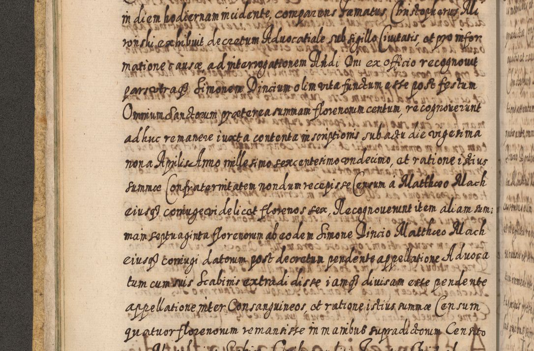 Zdjęcie nr 45 dla obiektu archiwalnego: Acta actorum, causarum spiritualium, civilium, criminalium, obligationum, cessionum, decimarum, testamentorum R. D. Martini Szyszkowski, episcopi Cracoviensis, ducis Severiensis in annis 1617 - 1619. Tomus primus.