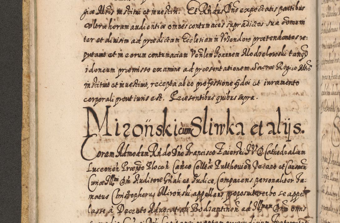 Zdjęcie nr 37 dla obiektu archiwalnego: Acta actorum, causarum spiritualium, civilium, criminalium, obligationum, cessionum, decimarum, testamentorum R. D. Martini Szyszkowski, episcopi Cracoviensis, ducis Severiensis in annis 1617 - 1619. Tomus primus.