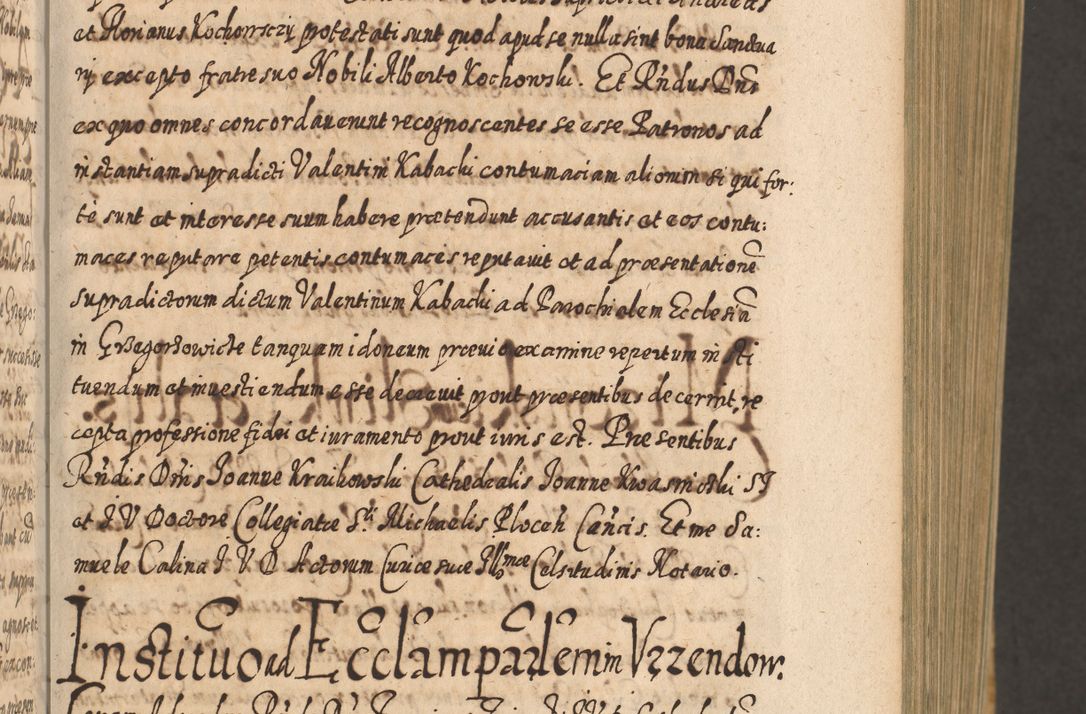 Zdjęcie nr 36 dla obiektu archiwalnego: Acta actorum, causarum spiritualium, civilium, criminalium, obligationum, cessionum, decimarum, testamentorum R. D. Martini Szyszkowski, episcopi Cracoviensis, ducis Severiensis in annis 1617 - 1619. Tomus primus.