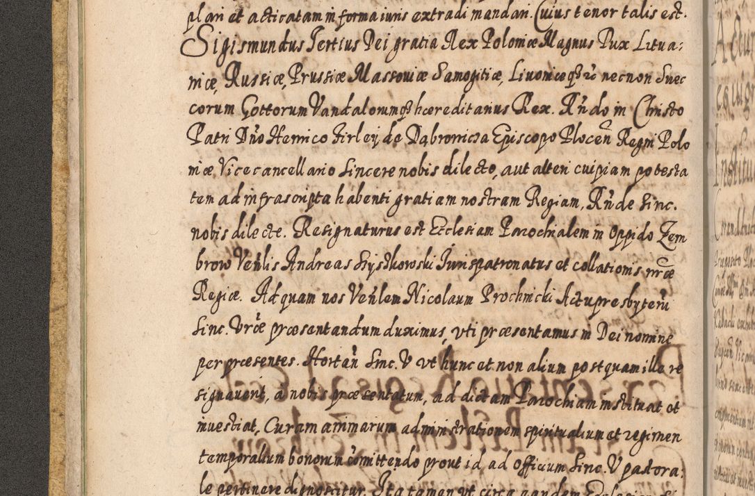 Zdjęcie nr 33 dla obiektu archiwalnego: Acta actorum, causarum spiritualium, civilium, criminalium, obligationum, cessionum, decimarum, testamentorum R. D. Martini Szyszkowski, episcopi Cracoviensis, ducis Severiensis in annis 1617 - 1619. Tomus primus.