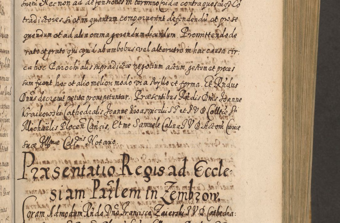 Zdjęcie nr 32 dla obiektu archiwalnego: Acta actorum, causarum spiritualium, civilium, criminalium, obligationum, cessionum, decimarum, testamentorum R. D. Martini Szyszkowski, episcopi Cracoviensis, ducis Severiensis in annis 1617 - 1619. Tomus primus.