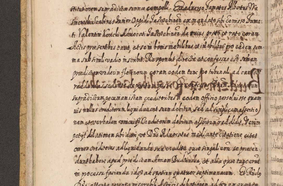 Zdjęcie nr 29 dla obiektu archiwalnego: Acta actorum, causarum spiritualium, civilium, criminalium, obligationum, cessionum, decimarum, testamentorum R. D. Martini Szyszkowski, episcopi Cracoviensis, ducis Severiensis in annis 1617 - 1619. Tomus primus.