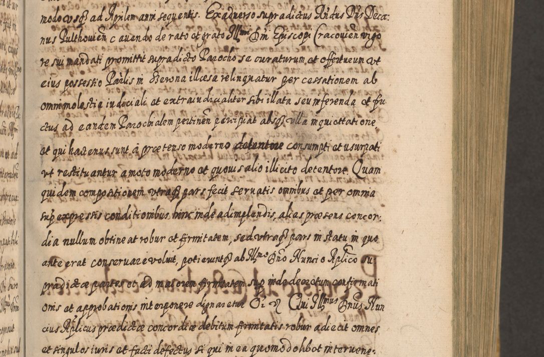 Zdjęcie nr 26 dla obiektu archiwalnego: Acta actorum, causarum spiritualium, civilium, criminalium, obligationum, cessionum, decimarum, testamentorum R. D. Martini Szyszkowski, episcopi Cracoviensis, ducis Severiensis in annis 1617 - 1619. Tomus primus.
