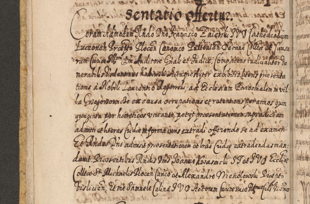 Zdjęcie nr 17 dla obiektu archiwalnego: Acta actorum, causarum spiritualium, civilium, criminalium, obligationum, cessionum, decimarum, testamentorum R. D. Martini Szyszkowski, episcopi Cracoviensis, ducis Severiensis in annis 1617 - 1619. Tomus primus.