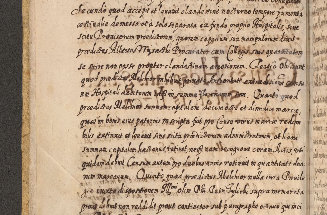 Zdjęcie nr 9 dla obiektu archiwalnego: Acta actorum, causarum spiritualium, civilium, criminalium, obligationum, cessionum, decimarum, testamentorum R. D. Martini Szyszkowski, episcopi Cracoviensis, ducis Severiensis in annis 1617 - 1619. Tomus primus.
