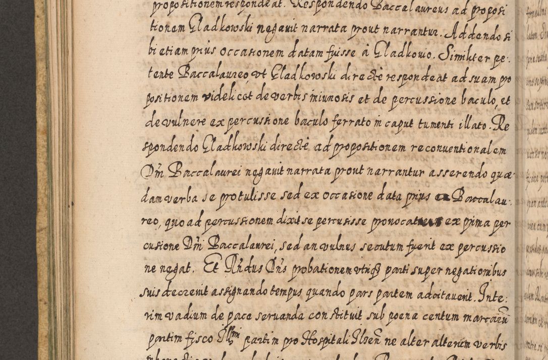 Zdjęcie nr 403 dla obiektu archiwalnego: Acta actorum, causarum spiritualium, civilium, criminalium, obligationum, cessionum, decimarum, testamentorum R. D. Martini Szyszkowski, episcopi Cracoviensis, ducis Severiensis in annis 1617 - 1619. Tomus primus.
