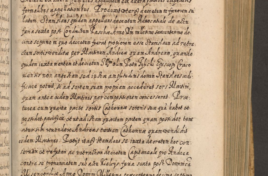 Zdjęcie nr 404 dla obiektu archiwalnego: Acta actorum, causarum spiritualium, civilium, criminalium, obligationum, cessionum, decimarum, testamentorum R. D. Martini Szyszkowski, episcopi Cracoviensis, ducis Severiensis in annis 1617 - 1619. Tomus primus.