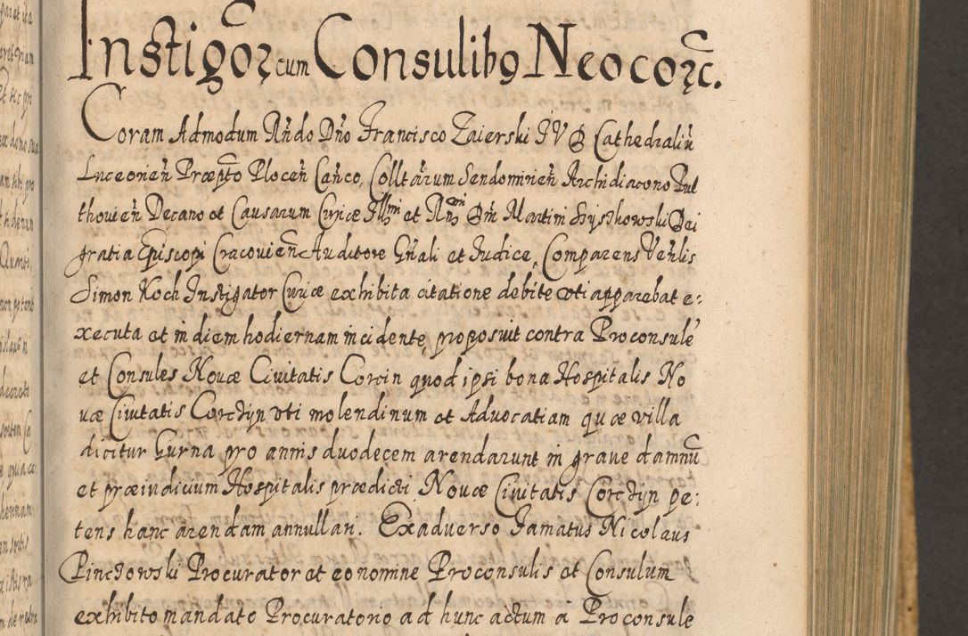 Zdjęcie nr 406 dla obiektu archiwalnego: Acta actorum, causarum spiritualium, civilium, criminalium, obligationum, cessionum, decimarum, testamentorum R. D. Martini Szyszkowski, episcopi Cracoviensis, ducis Severiensis in annis 1617 - 1619. Tomus primus.