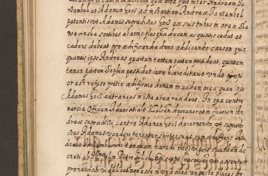 Zdjęcie nr 393 dla obiektu archiwalnego: Acta actorum, causarum spiritualium, civilium, criminalium, obligationum, cessionum, decimarum, testamentorum R. D. Martini Szyszkowski, episcopi Cracoviensis, ducis Severiensis in annis 1617 - 1619. Tomus primus.