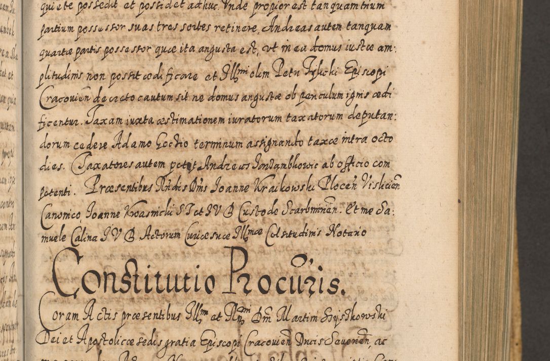 Zdjęcie nr 394 dla obiektu archiwalnego: Acta actorum, causarum spiritualium, civilium, criminalium, obligationum, cessionum, decimarum, testamentorum R. D. Martini Szyszkowski, episcopi Cracoviensis, ducis Severiensis in annis 1617 - 1619. Tomus primus.
