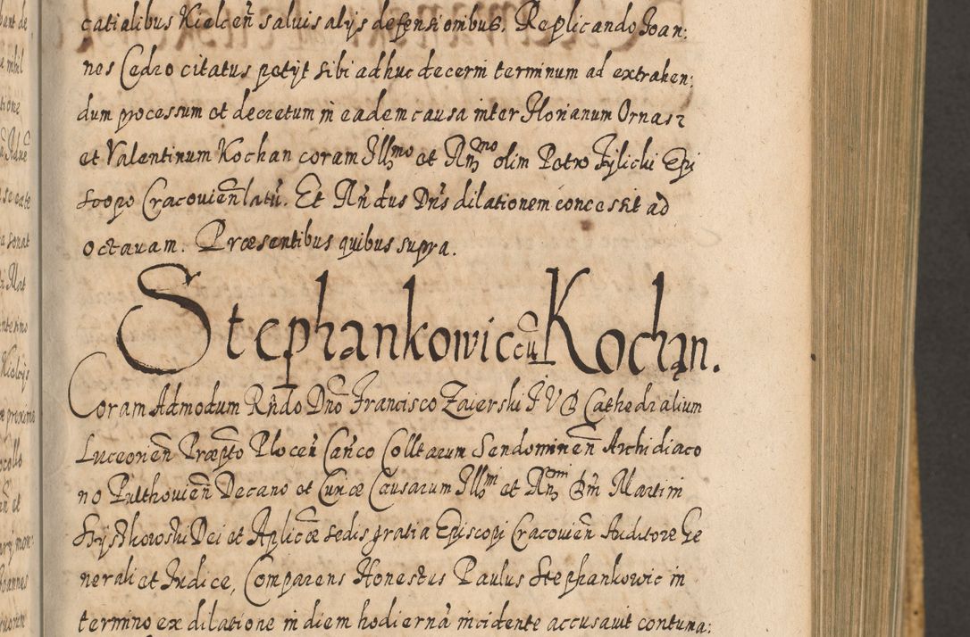 Zdjęcie nr 388 dla obiektu archiwalnego: Acta actorum, causarum spiritualium, civilium, criminalium, obligationum, cessionum, decimarum, testamentorum R. D. Martini Szyszkowski, episcopi Cracoviensis, ducis Severiensis in annis 1617 - 1619. Tomus primus.