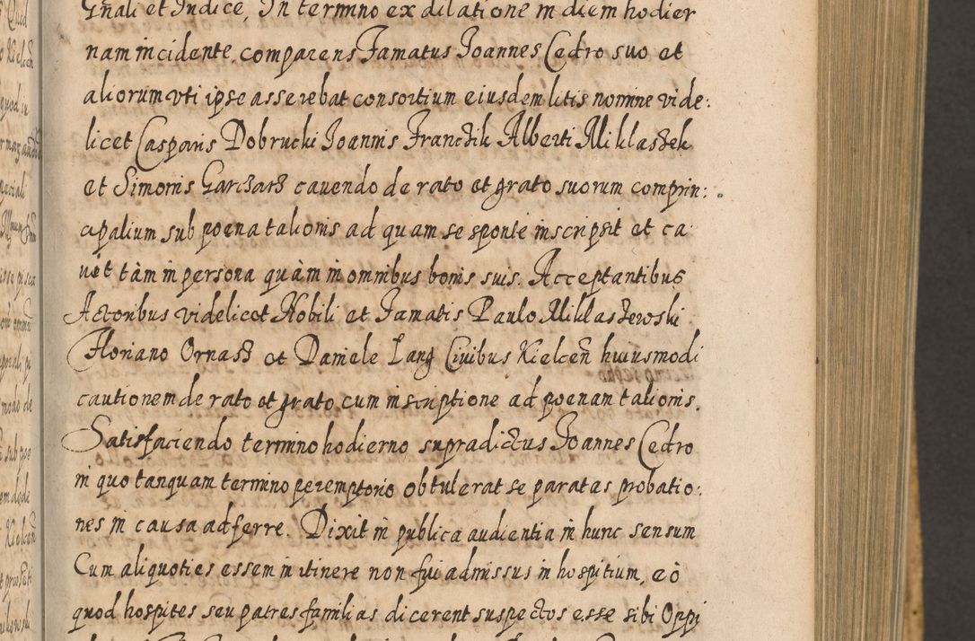 Zdjęcie nr 386 dla obiektu archiwalnego: Acta actorum, causarum spiritualium, civilium, criminalium, obligationum, cessionum, decimarum, testamentorum R. D. Martini Szyszkowski, episcopi Cracoviensis, ducis Severiensis in annis 1617 - 1619. Tomus primus.