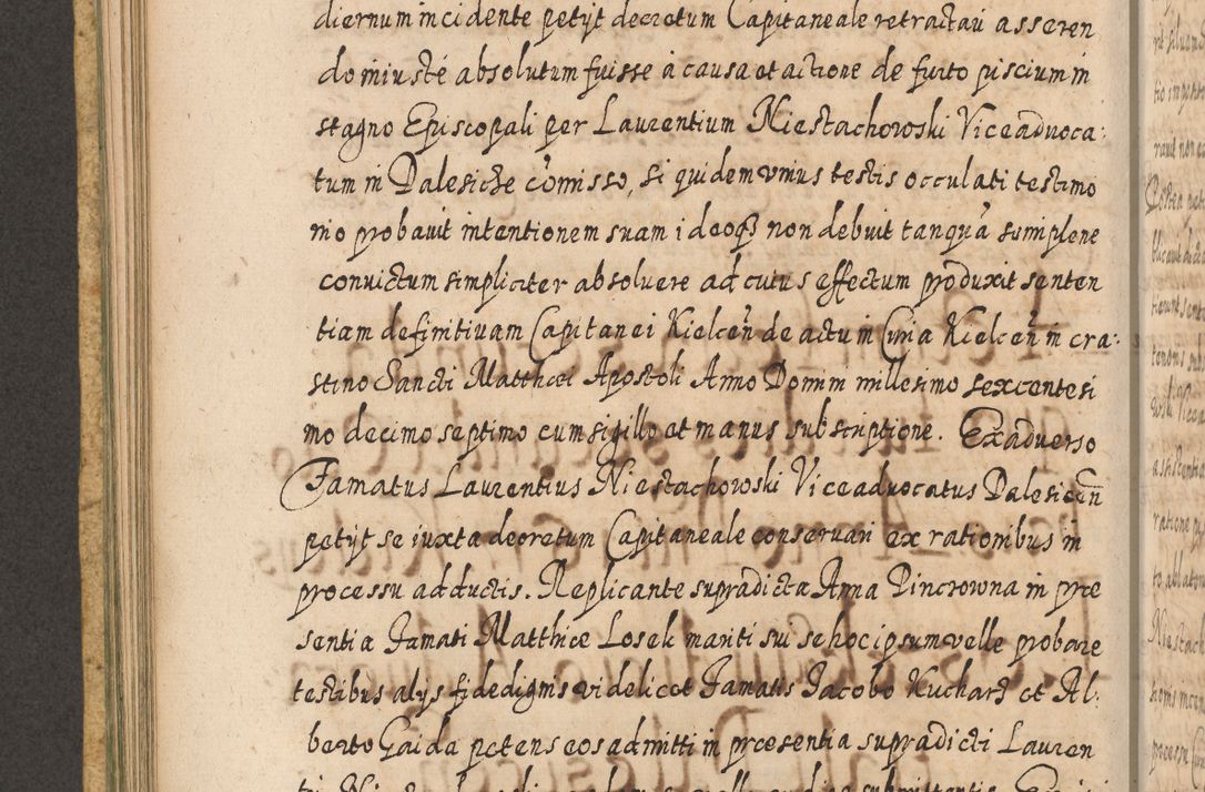 Zdjęcie nr 383 dla obiektu archiwalnego: Acta actorum, causarum spiritualium, civilium, criminalium, obligationum, cessionum, decimarum, testamentorum R. D. Martini Szyszkowski, episcopi Cracoviensis, ducis Severiensis in annis 1617 - 1619. Tomus primus.