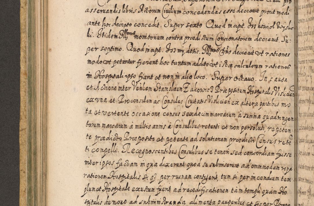 Zdjęcie nr 365 dla obiektu archiwalnego: Acta actorum, causarum spiritualium, civilium, criminalium, obligationum, cessionum, decimarum, testamentorum R. D. Martini Szyszkowski, episcopi Cracoviensis, ducis Severiensis in annis 1617 - 1619. Tomus primus.