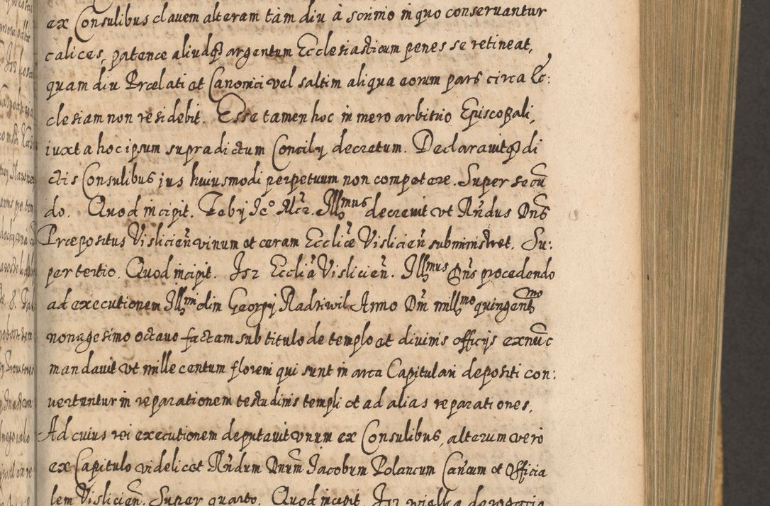 Zdjęcie nr 364 dla obiektu archiwalnego: Acta actorum, causarum spiritualium, civilium, criminalium, obligationum, cessionum, decimarum, testamentorum R. D. Martini Szyszkowski, episcopi Cracoviensis, ducis Severiensis in annis 1617 - 1619. Tomus primus.