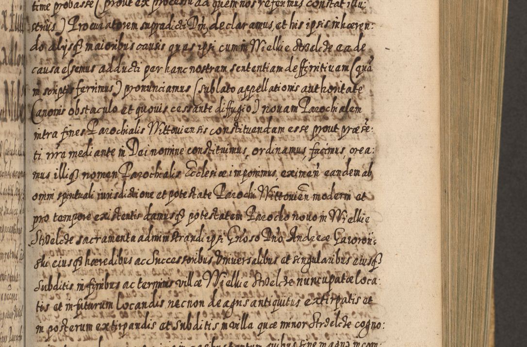 Zdjęcie nr 358 dla obiektu archiwalnego: Acta actorum, causarum spiritualium, civilium, criminalium, obligationum, cessionum, decimarum, testamentorum R. D. Martini Szyszkowski, episcopi Cracoviensis, ducis Severiensis in annis 1617 - 1619. Tomus primus.
