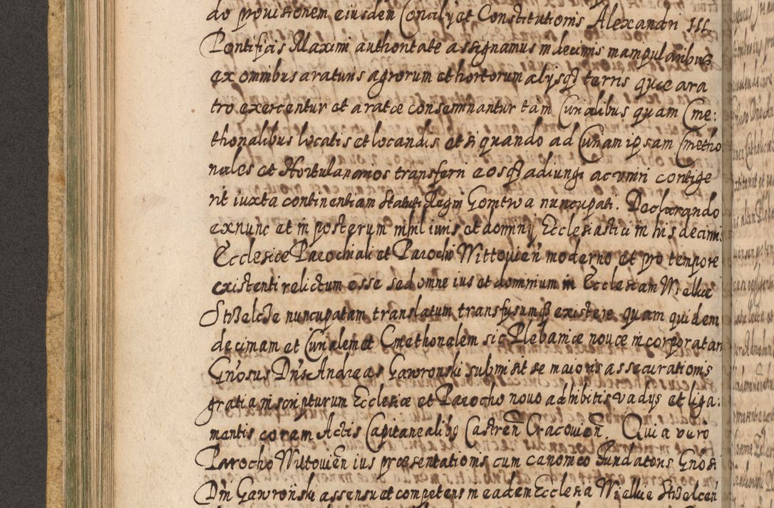 Zdjęcie nr 359 dla obiektu archiwalnego: Acta actorum, causarum spiritualium, civilium, criminalium, obligationum, cessionum, decimarum, testamentorum R. D. Martini Szyszkowski, episcopi Cracoviensis, ducis Severiensis in annis 1617 - 1619. Tomus primus.