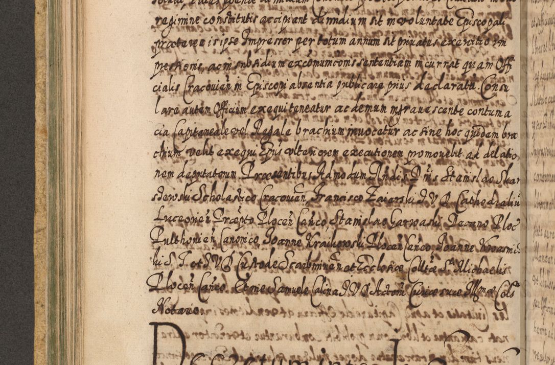 Zdjęcie nr 347 dla obiektu archiwalnego: Acta actorum, causarum spiritualium, civilium, criminalium, obligationum, cessionum, decimarum, testamentorum R. D. Martini Szyszkowski, episcopi Cracoviensis, ducis Severiensis in annis 1617 - 1619. Tomus primus.
