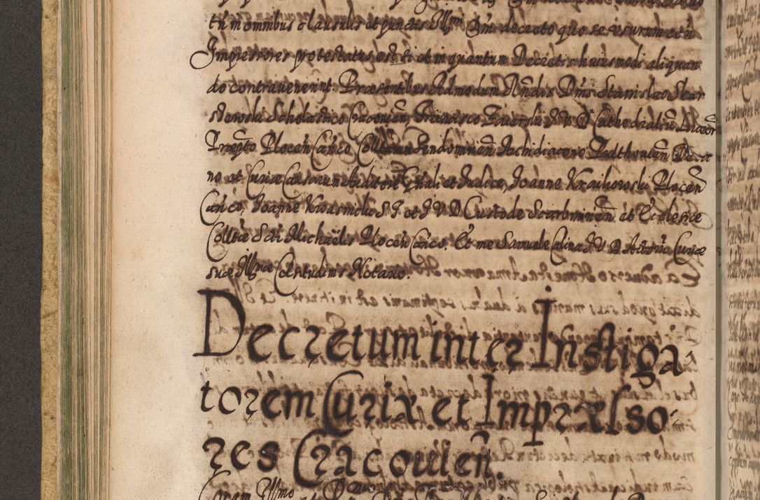 Zdjęcie nr 343 dla obiektu archiwalnego: Acta actorum, causarum spiritualium, civilium, criminalium, obligationum, cessionum, decimarum, testamentorum R. D. Martini Szyszkowski, episcopi Cracoviensis, ducis Severiensis in annis 1617 - 1619. Tomus primus.