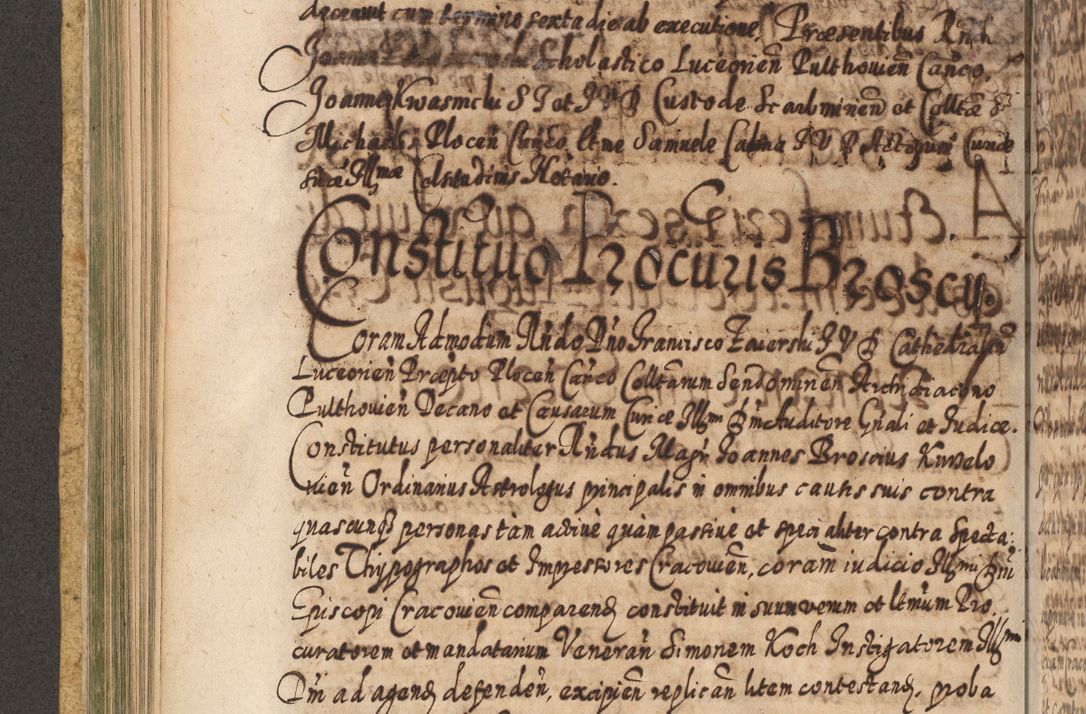 Zdjęcie nr 339 dla obiektu archiwalnego: Acta actorum, causarum spiritualium, civilium, criminalium, obligationum, cessionum, decimarum, testamentorum R. D. Martini Szyszkowski, episcopi Cracoviensis, ducis Severiensis in annis 1617 - 1619. Tomus primus.