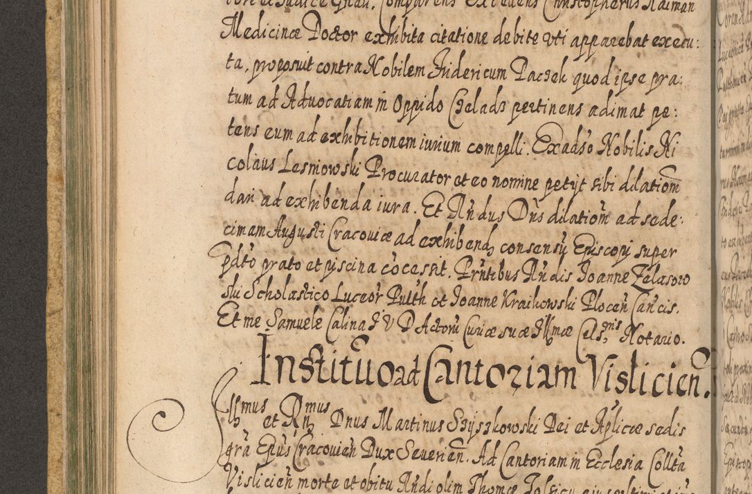 Zdjęcie nr 331 dla obiektu archiwalnego: Acta actorum, causarum spiritualium, civilium, criminalium, obligationum, cessionum, decimarum, testamentorum R. D. Martini Szyszkowski, episcopi Cracoviensis, ducis Severiensis in annis 1617 - 1619. Tomus primus.