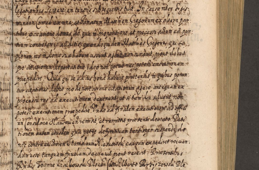 Zdjęcie nr 324 dla obiektu archiwalnego: Acta actorum, causarum spiritualium, civilium, criminalium, obligationum, cessionum, decimarum, testamentorum R. D. Martini Szyszkowski, episcopi Cracoviensis, ducis Severiensis in annis 1617 - 1619. Tomus primus.
