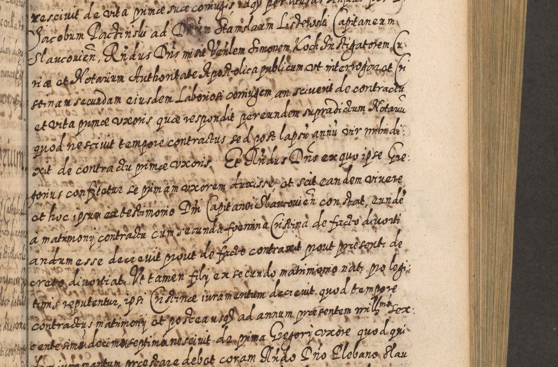 Zdjęcie nr 320 dla obiektu archiwalnego: Acta actorum, causarum spiritualium, civilium, criminalium, obligationum, cessionum, decimarum, testamentorum R. D. Martini Szyszkowski, episcopi Cracoviensis, ducis Severiensis in annis 1617 - 1619. Tomus primus.