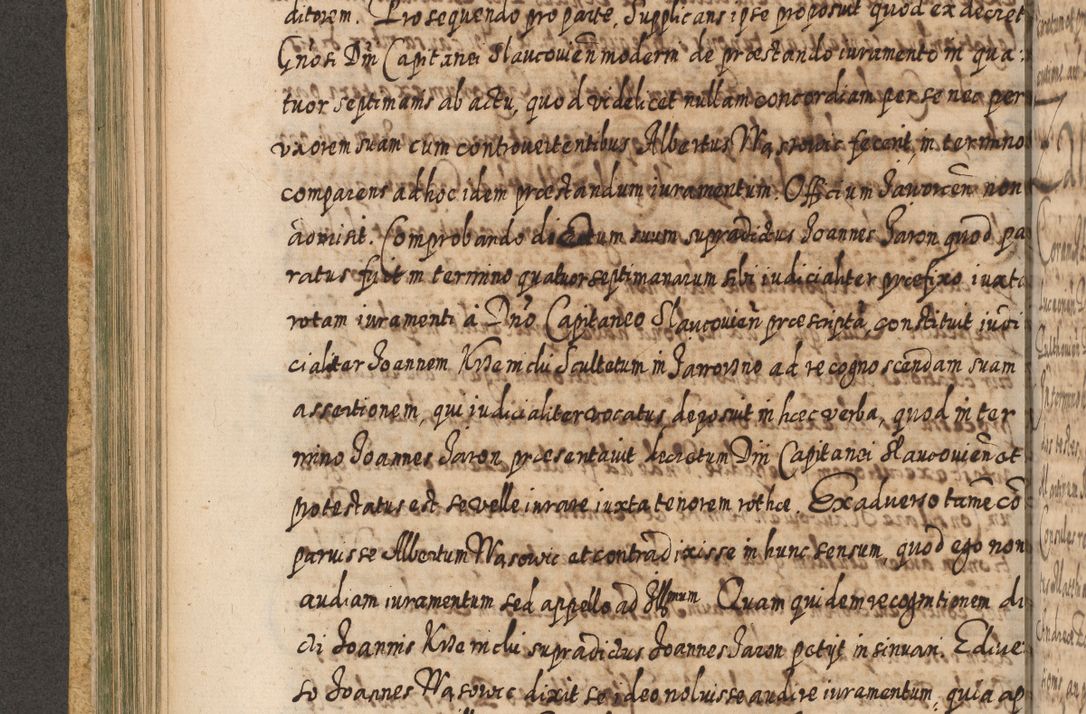 Zdjęcie nr 325 dla obiektu archiwalnego: Acta actorum, causarum spiritualium, civilium, criminalium, obligationum, cessionum, decimarum, testamentorum R. D. Martini Szyszkowski, episcopi Cracoviensis, ducis Severiensis in annis 1617 - 1619. Tomus primus.